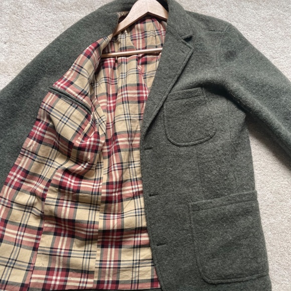 Territory Ahead Green Wool Blazer - Picture 4 of 4